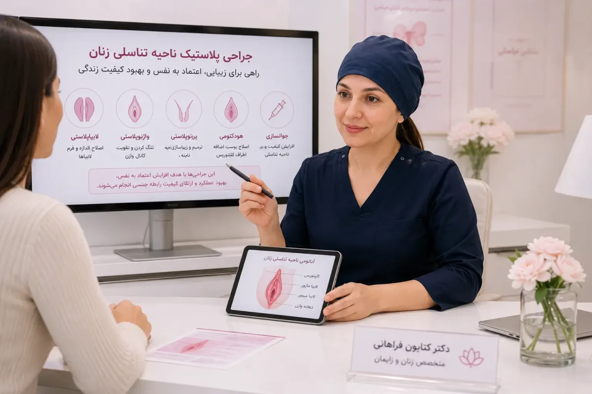 جراحی پلاستیک ناحیه تناسلی زنان